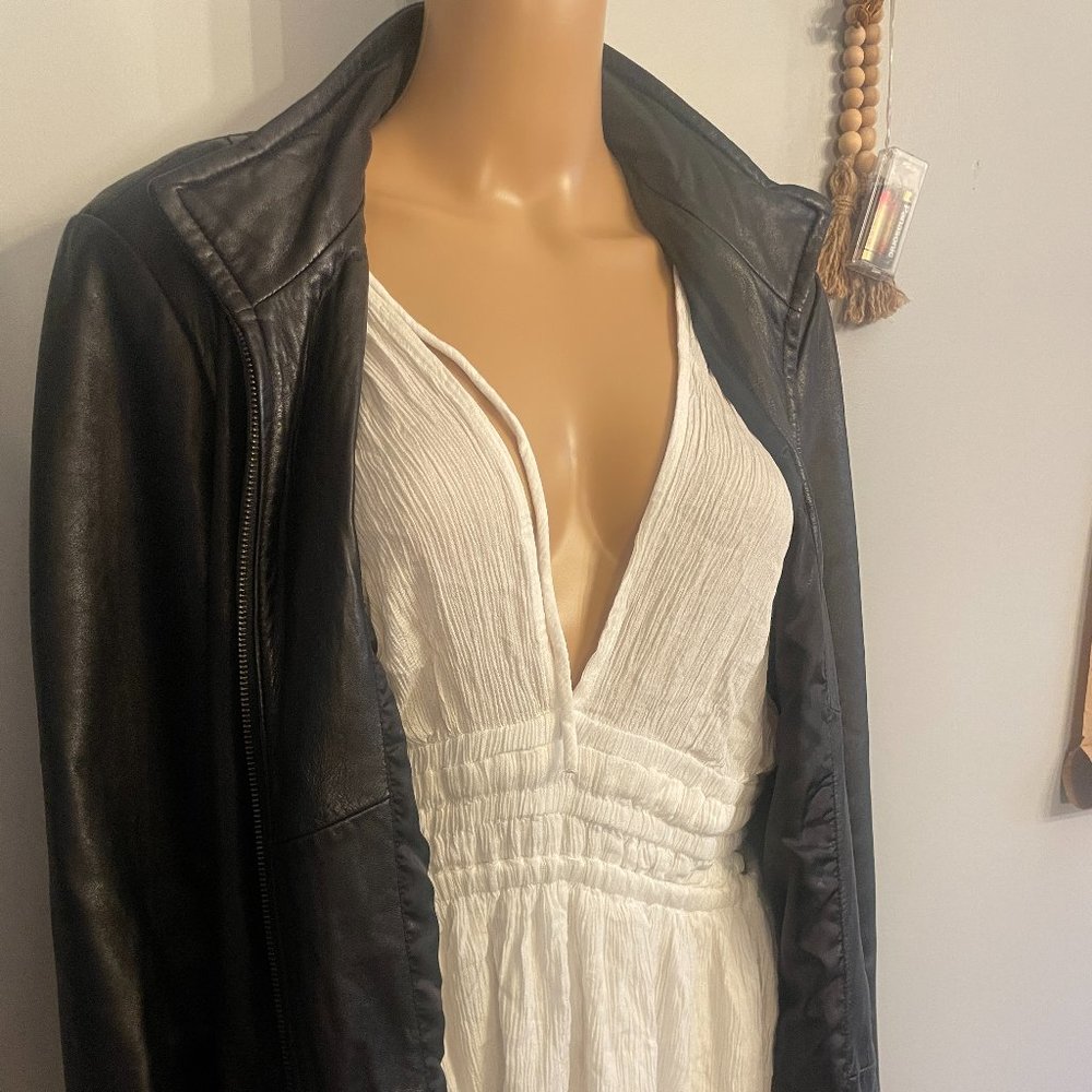 Worthington Genuine Lambskin Leather Jacket